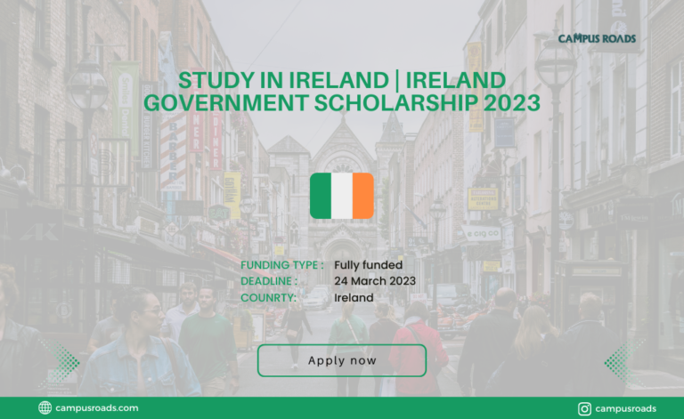 _Study In Ireland Ireland Government Scholarship 2023 Fully Funded