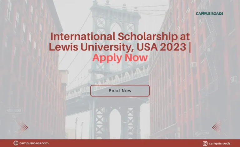 International Scholarship at Lewis University, USA 2023 Apply Now