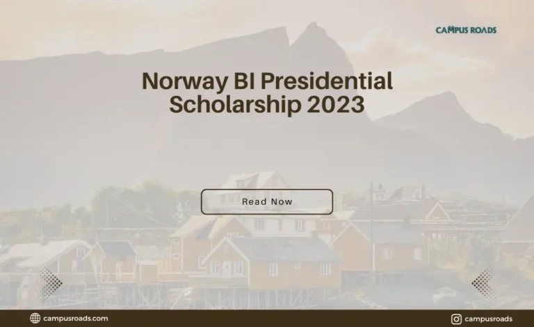 Norway BI Presidential Scholarship 2023